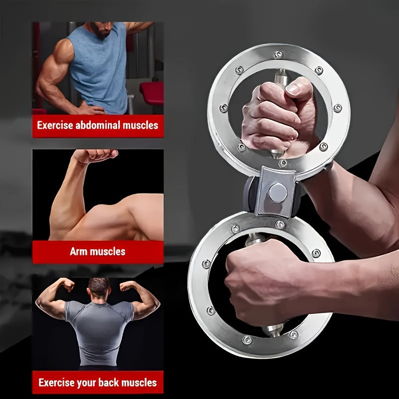 Adjustable Resistance Speed Arm, Household Multifunctional Eight-character Wheel Wrist Strength Exercise, Gym Combat Boxing Training, Rotating Forearm And Grip Strength Trainer