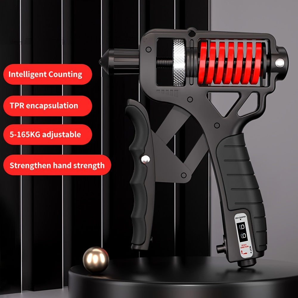 Hand Grip Strengthener Trainer with Adjustable Resistance 11-363lbs (5-165kg), Forearm Hand Grip Strength Exerciser for Muscle Building